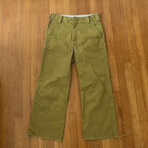 Dickies warm olive green pants